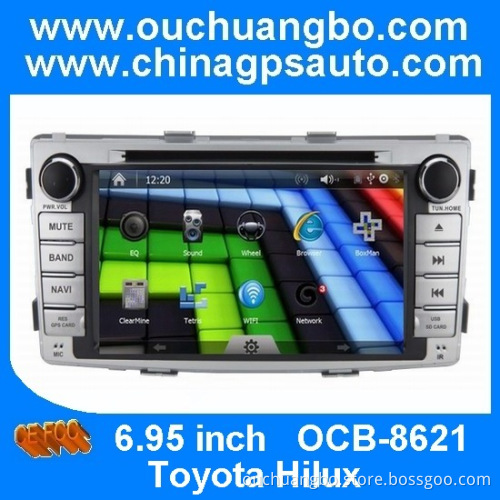Ouchuangbo dvd Navi Multimedia Car Stereo Satnav for Toyota Hilux